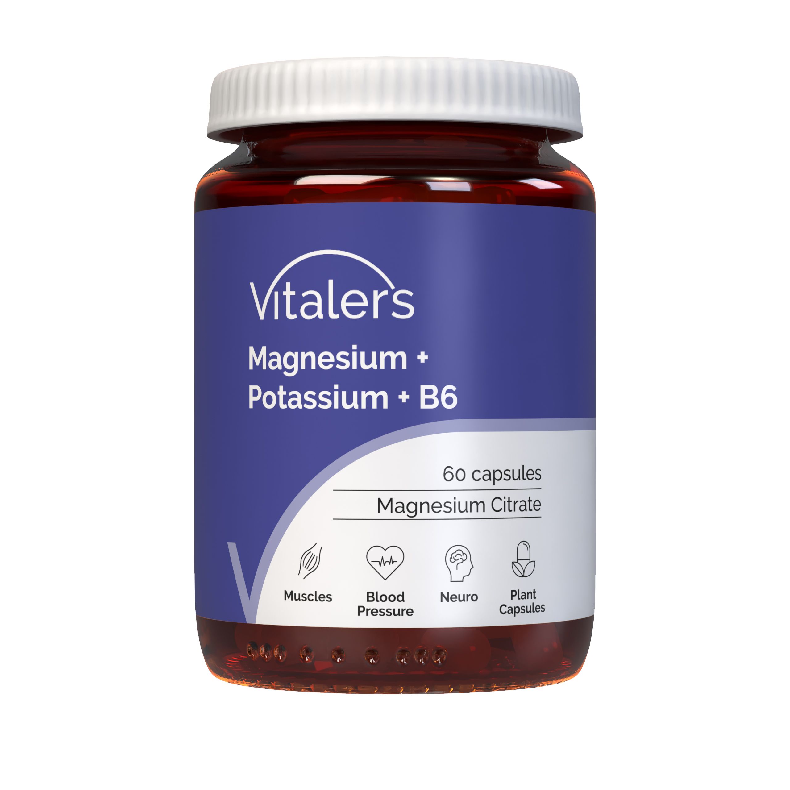 Vitaler’s Magnesium 100 mg + Kalium 150 mg + Vitamin B6 6 mg