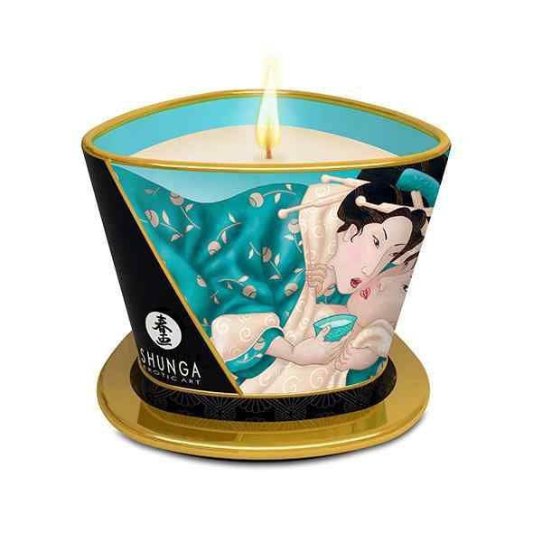 Shunga - Massage Candle Island Blossoms 170 ml