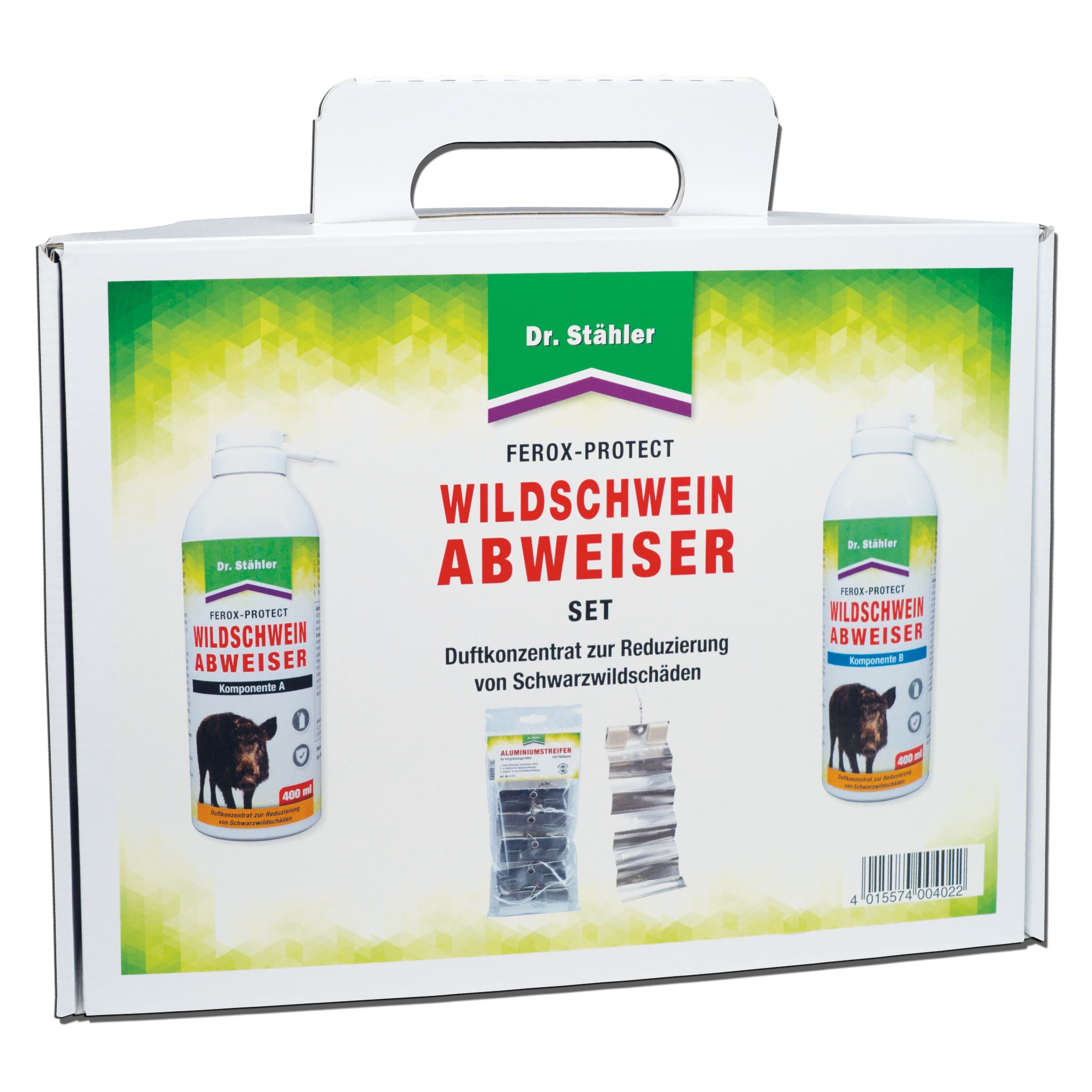 Silberkraft Ferox-Protect Wildschweinabweiser Spray-Set 1 St