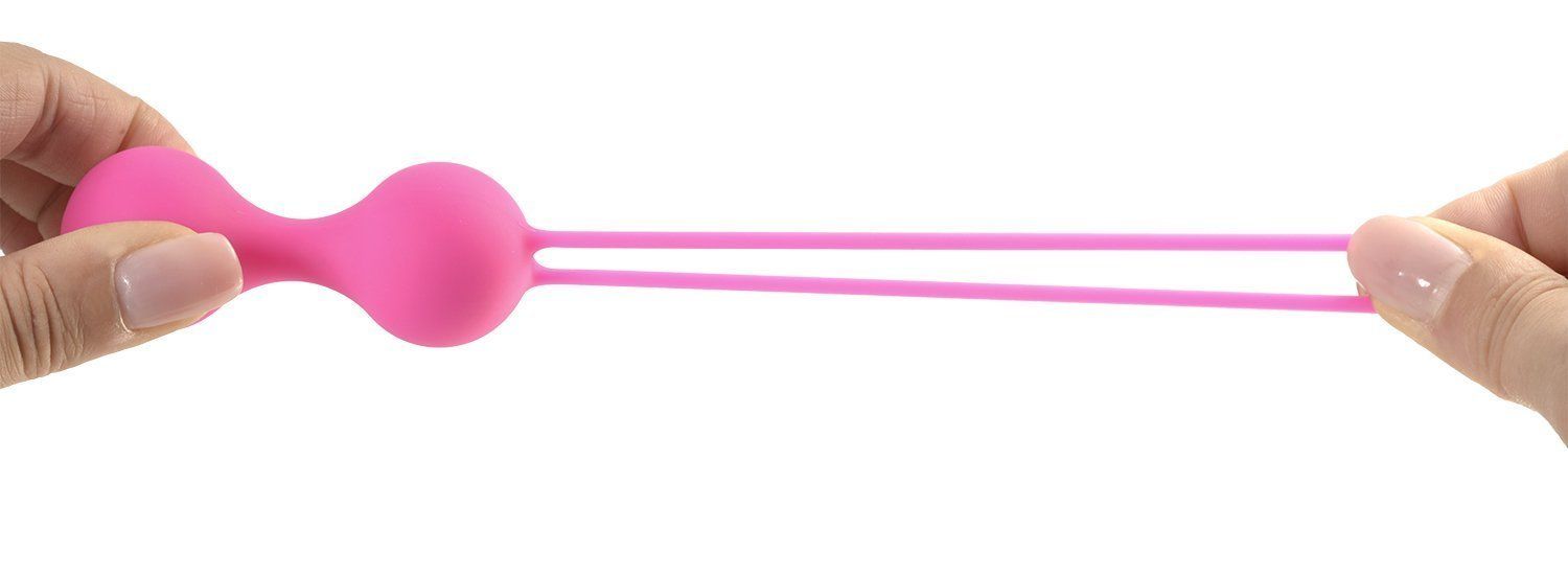 Lumunu Luxus Silikon Liebeskugeln (pink)