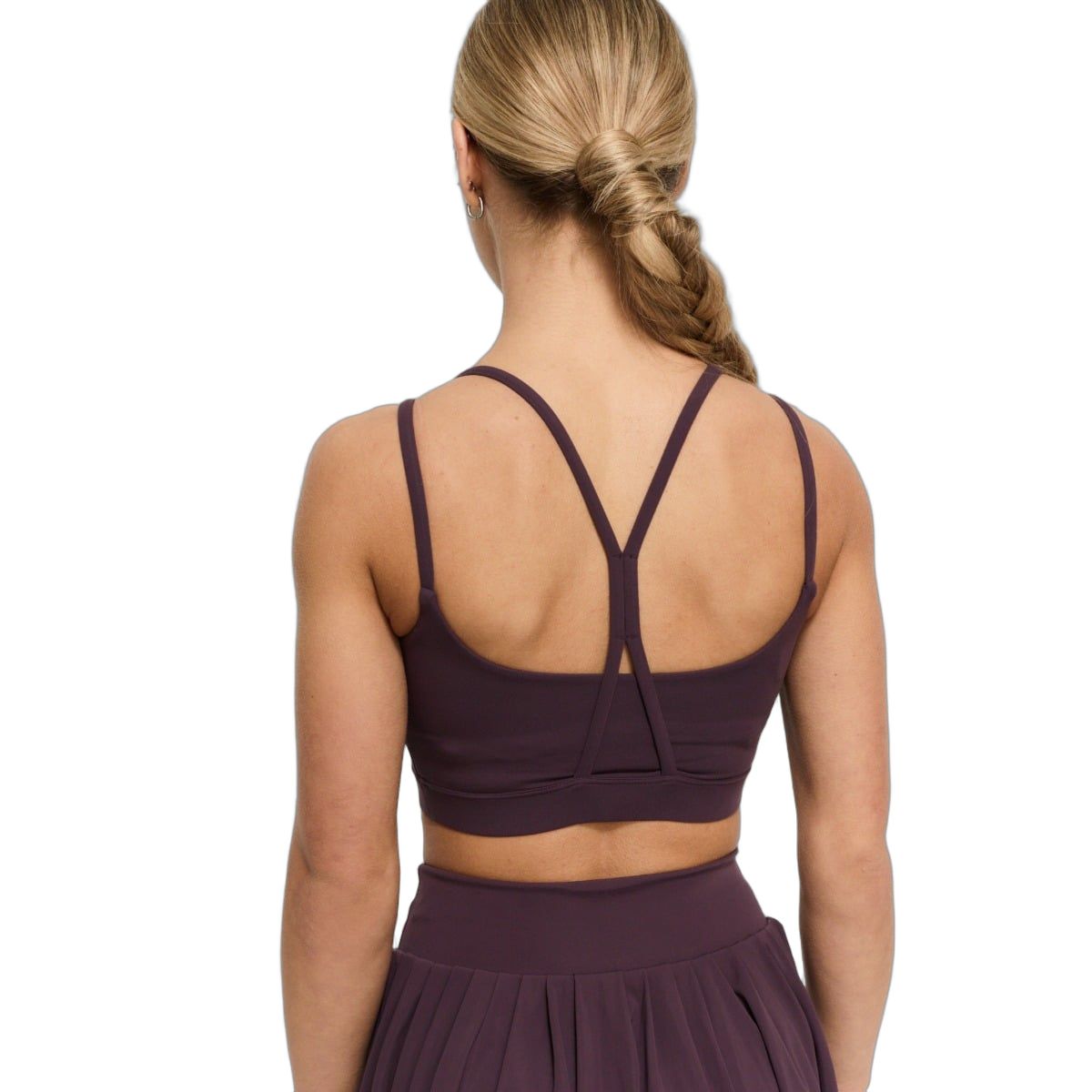 GymBeam Sport-BH Damen mit gekreuzten Trägern BEAT Berrywood