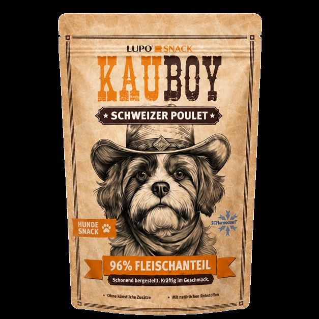 Lupo Snack Kauboy Fleischsnack - Huhn 180 g Pellets