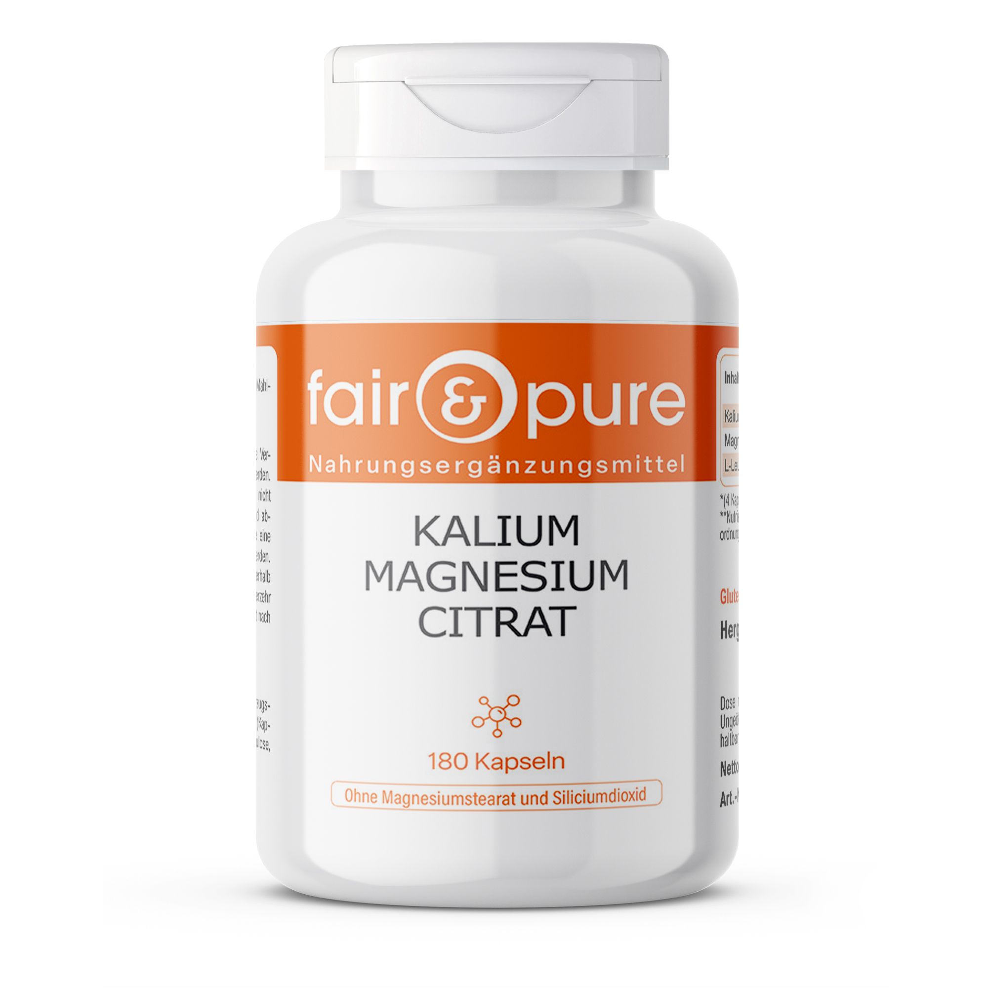 fair - pure | Kalium Magnesium Citrat 180 St