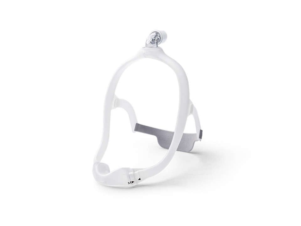 Philips  DreamWear Nasenmaske mit Ausatemventil, Kopfband und 4 Maskenkissen