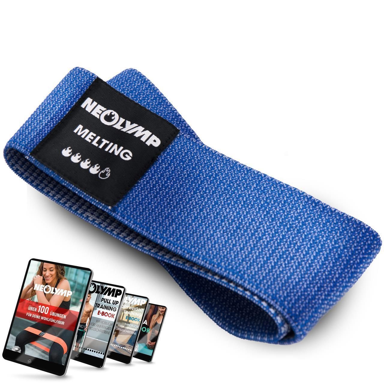 Neolymp Premium Fitnessbänder Set - Vielseitige Widerstandsbänder für dein Training 1 kg