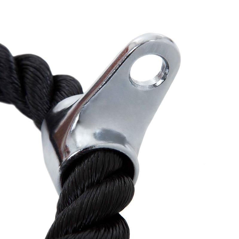 ScSPORTS® Trizepsseil mit Endkappen aus Plastik