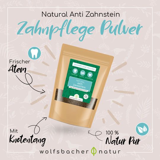 Wolfsbacher Natur Zahnpflege Pulver 100 g