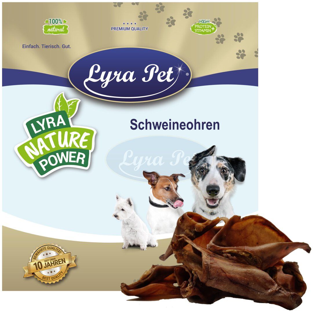Lyra Pet® Schweineohren, Europa, ca. 4,5 kg