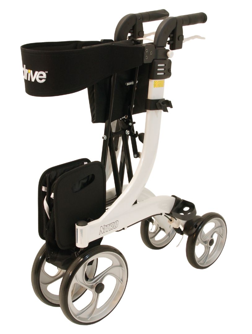 Drive Medical Rollator Nitro - Weiß L