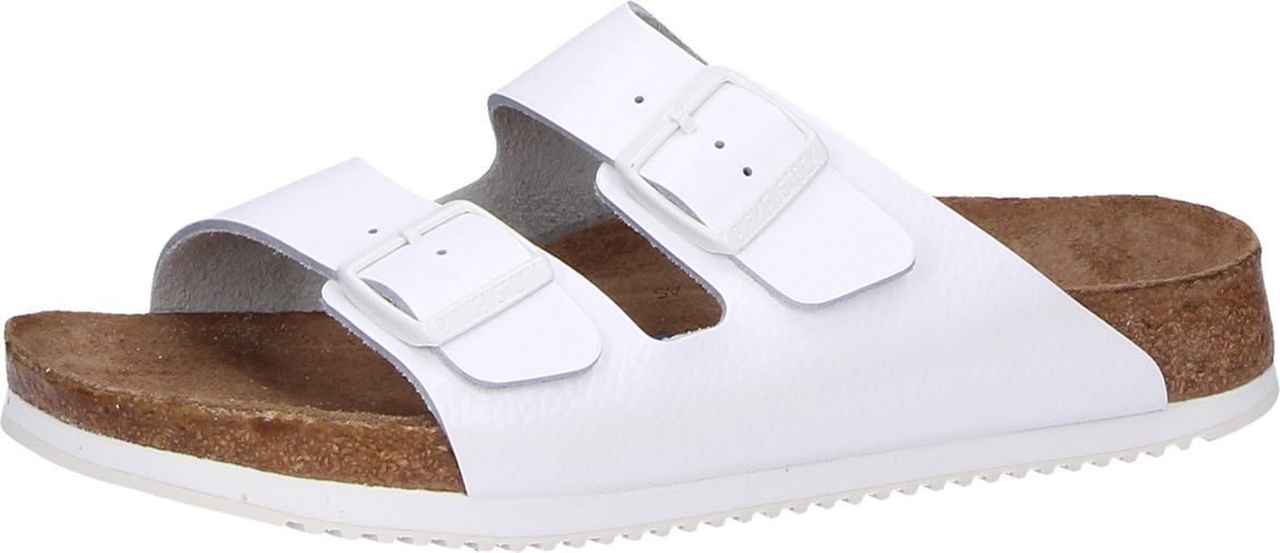 Birkenstock Arizona SL weiß schmale Weite Gr. 45