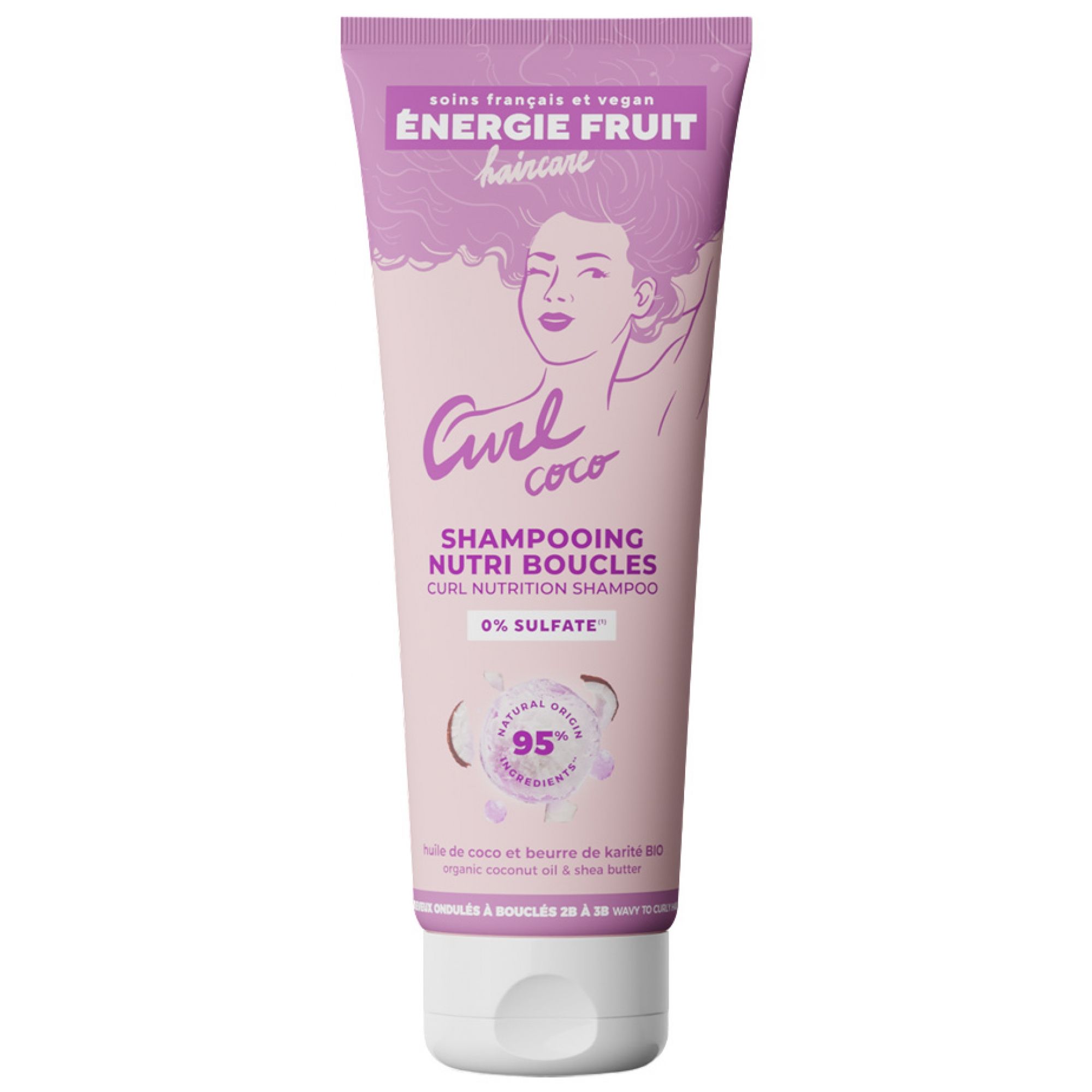 Energie Fruit Nährendes Shampoo mit Kokosnussöl und Sheabutter 7,6x4,8x20,5 cm
