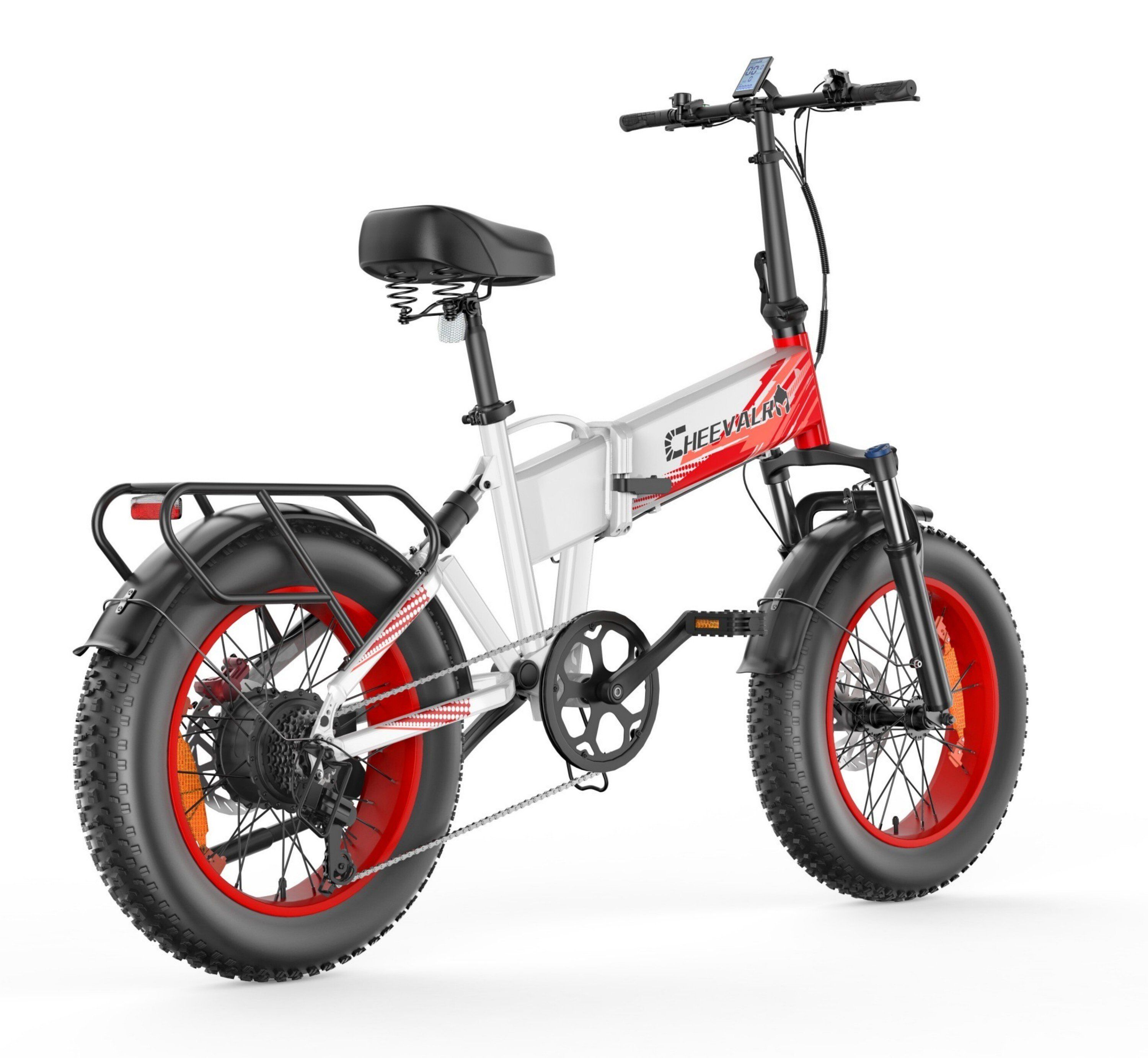 Cheevalry CF1000-1 Faltbares E-Bike, 48V 20Ah Akku