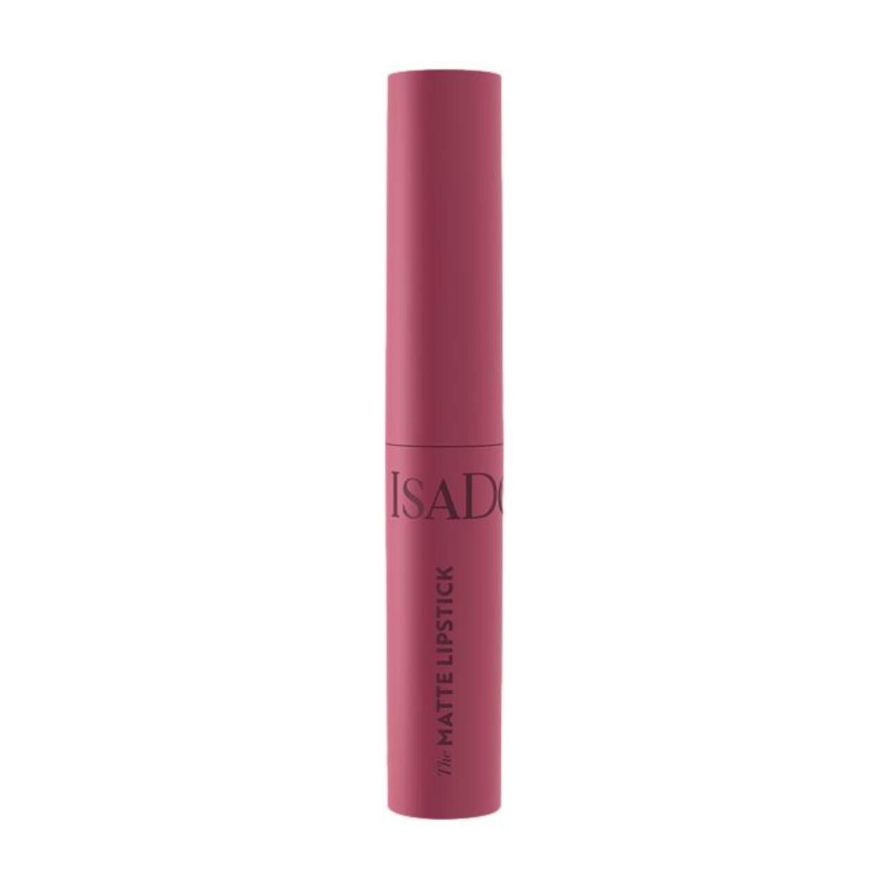 Geschlossener, rosa Lippenstift. Marke IsaDora, 'The Matte Lipstick'.
