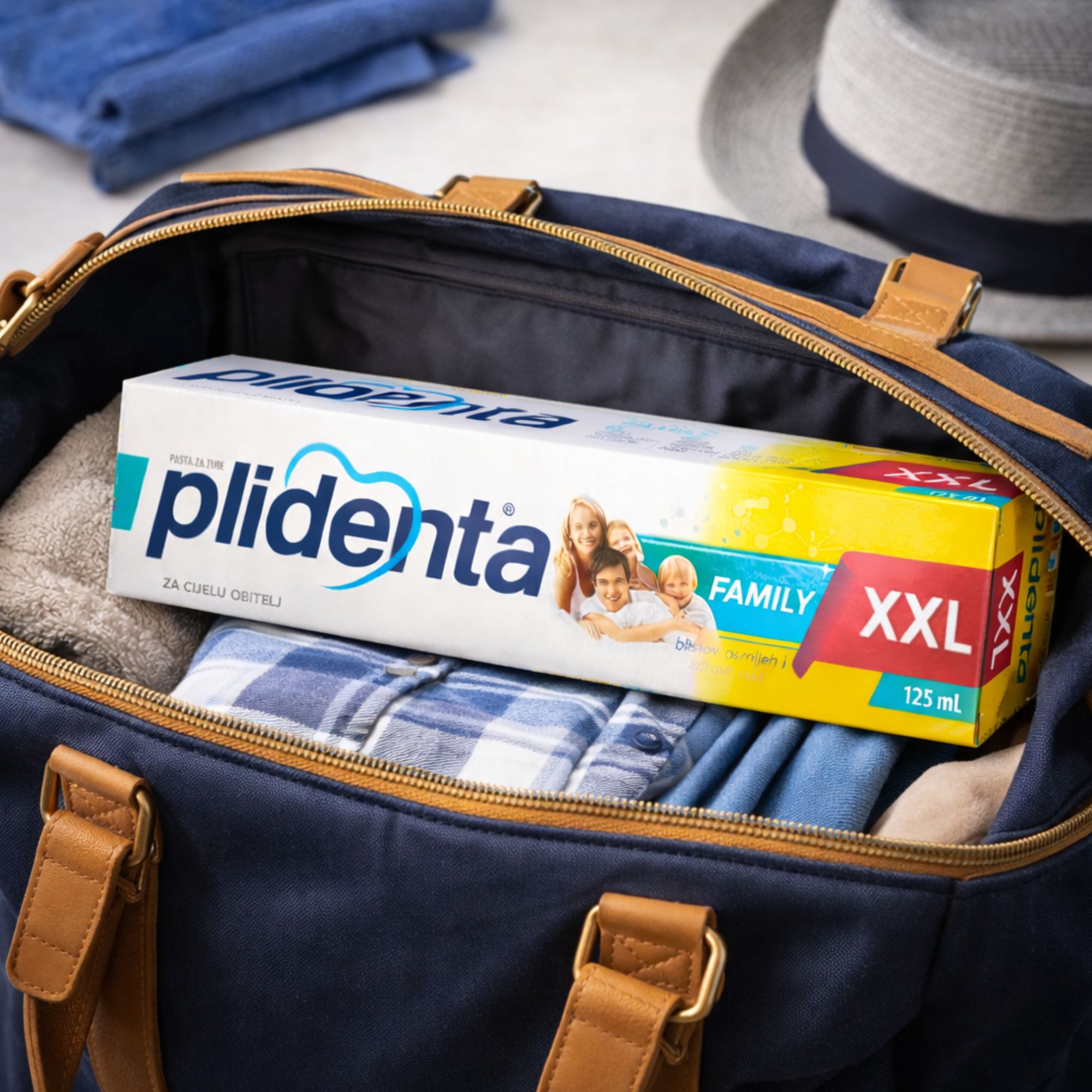 PLIDENTA Family XXL Zahnpasta gegen Karies