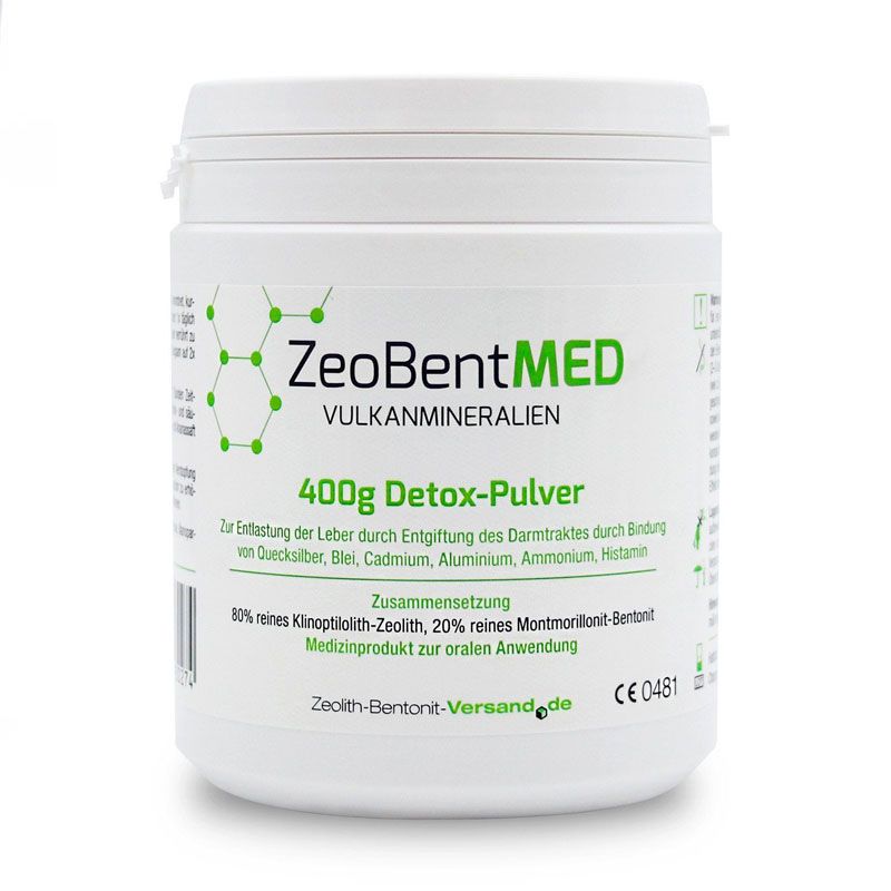 ZeoBent MED Pulver, Zeolith-Bentonit-Mischung