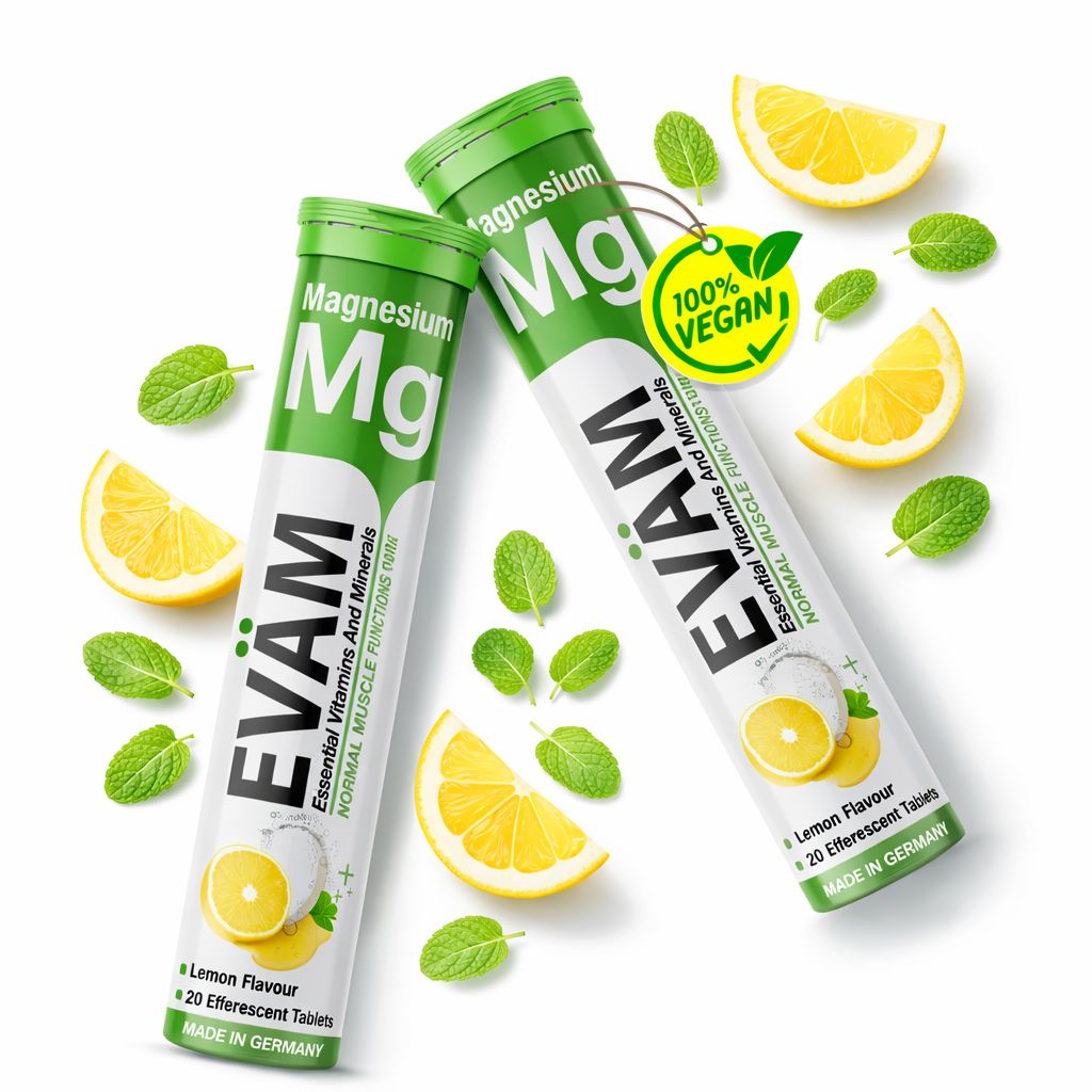 EVÄM Magnesium Brausetabletten - 5 Set