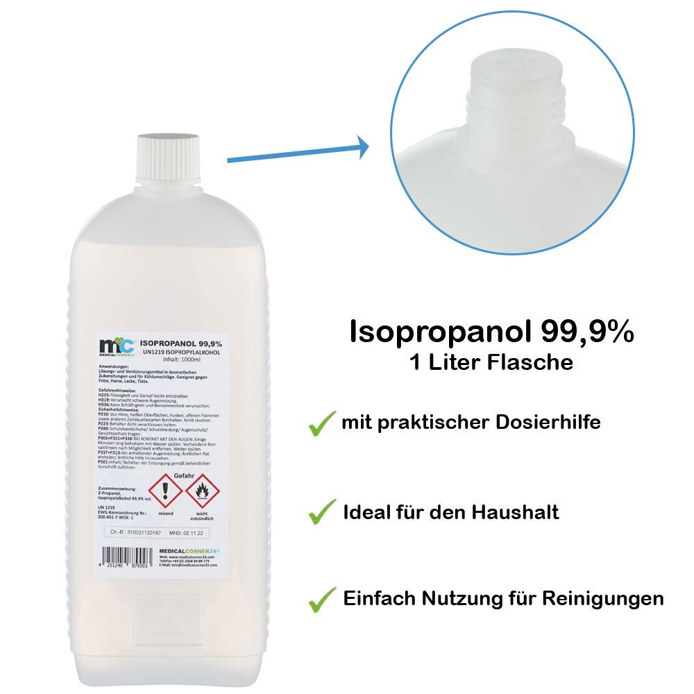 Medicalcorner24 Isopropanol 99,9%