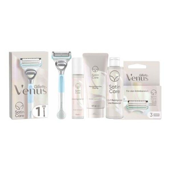 Gillette Venus Satin Care Intimpflege Damen Rasierset