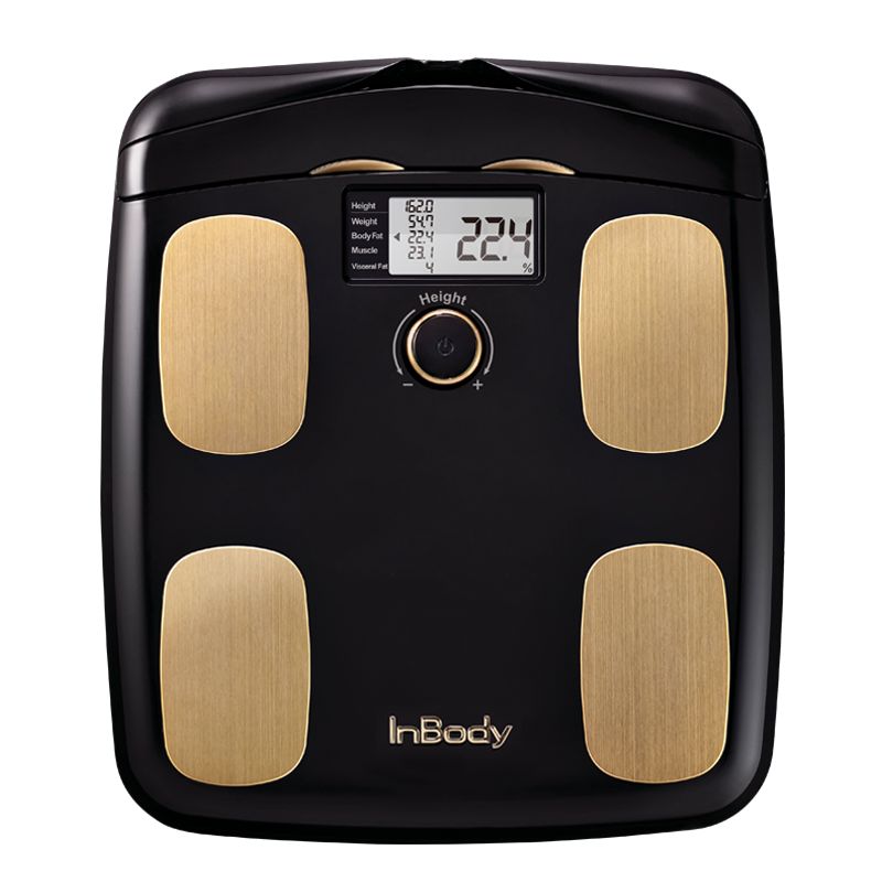 InBody Dial H20B (schwarz-gold) Körperanalysewaage