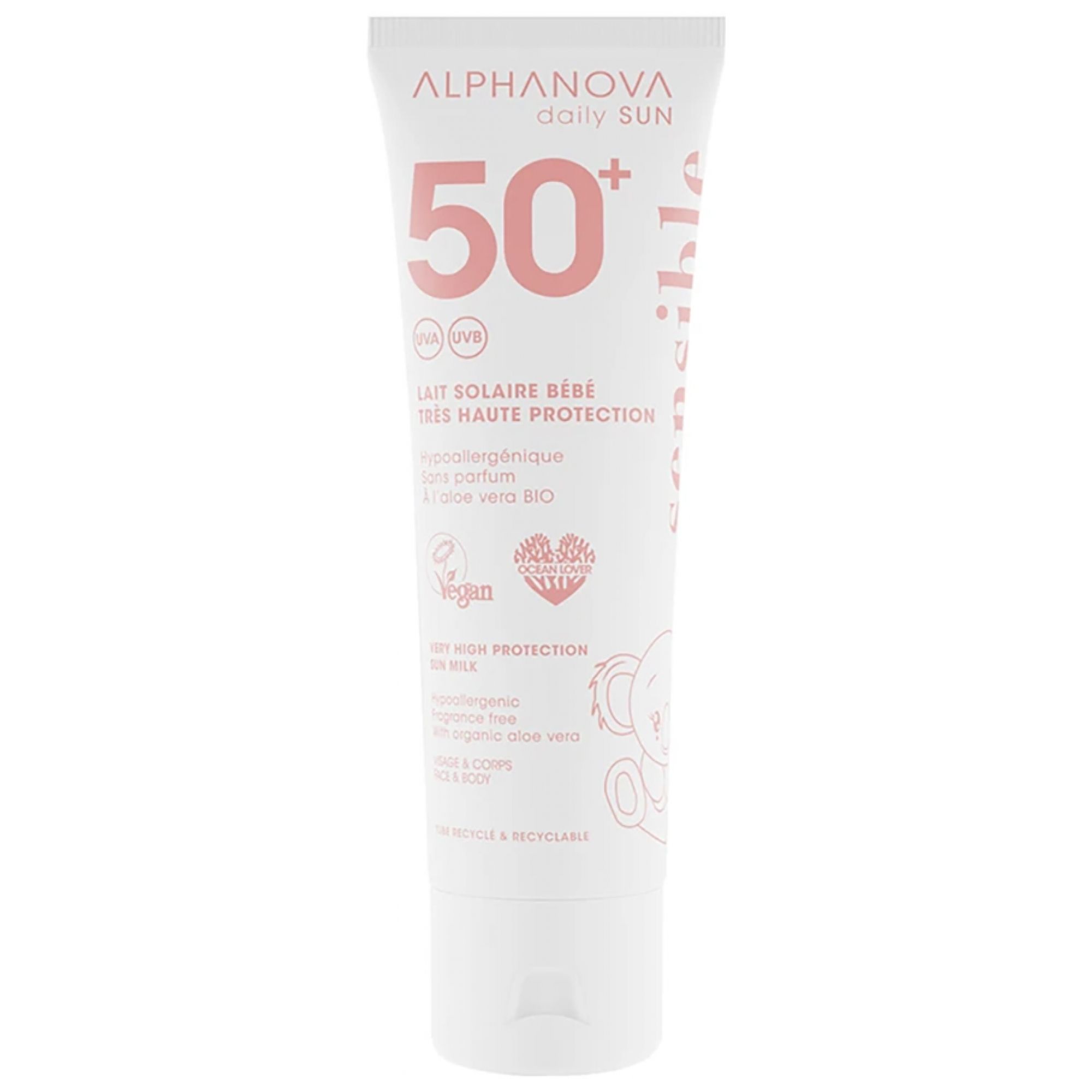 Alphanova Sun Sensible Baby Sonnenmilch Spf50+ 3x4,6x13,6 cm
