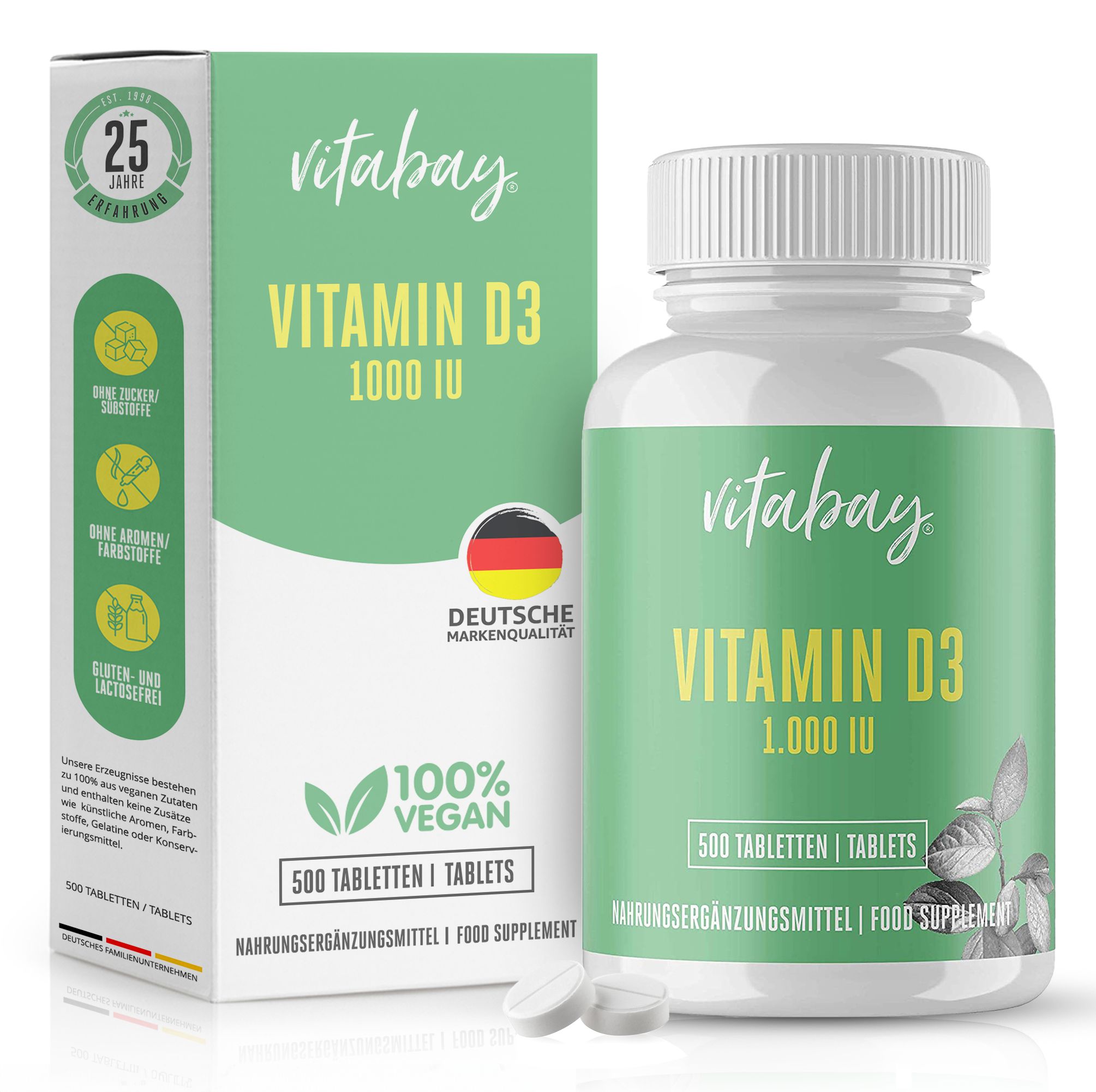 Vitabay Vitamin D3 Depot 1000 I.E.