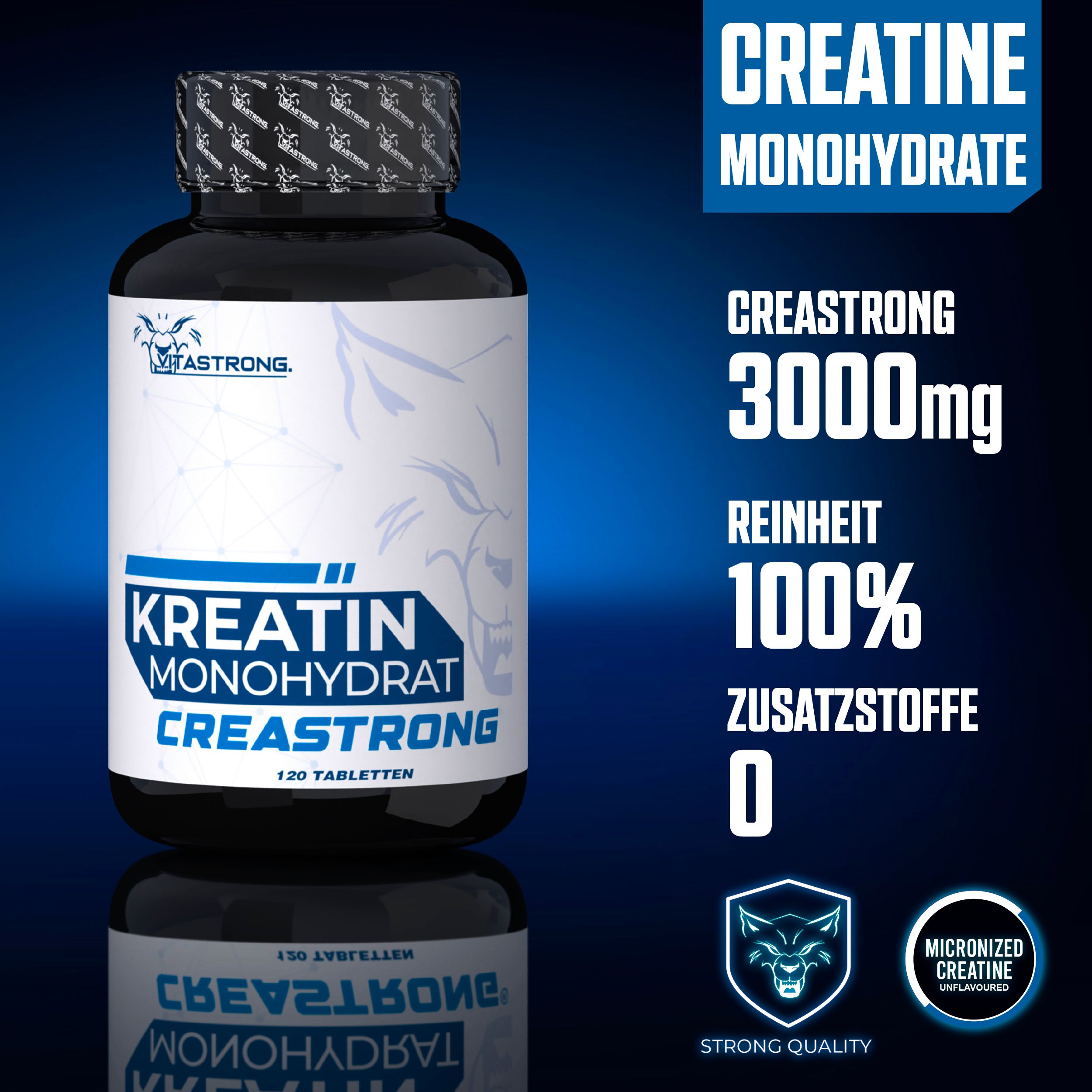 Vitastrong Creatin Creastrong® 120CPR