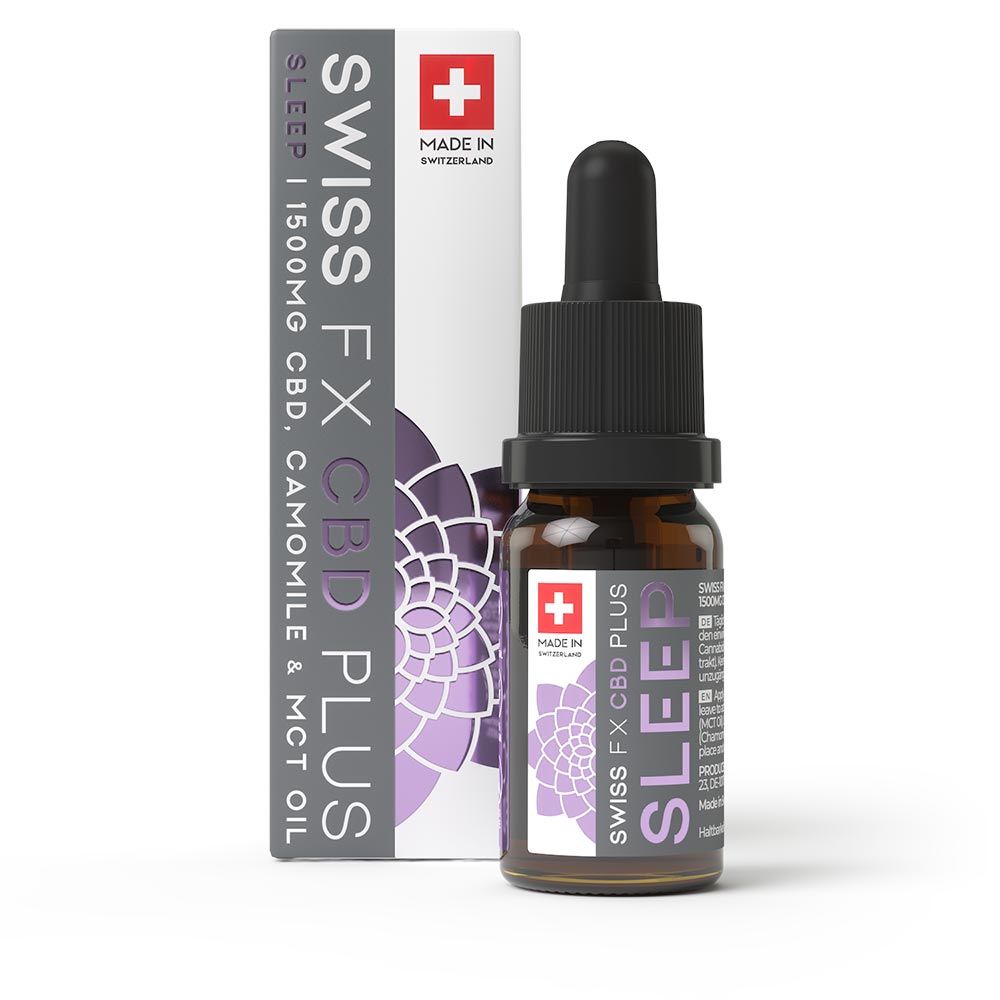 CBD Swiss FX Plus Sleep Tropfen 10 ml