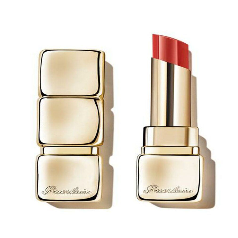 Guerlain KissKiss Shine Bloom Lipstick 519 Floral Brick