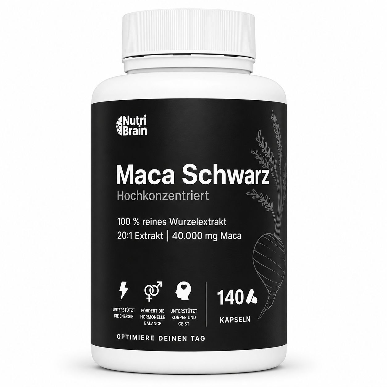 NUTRIBRAIN Capsula di Maca Nera