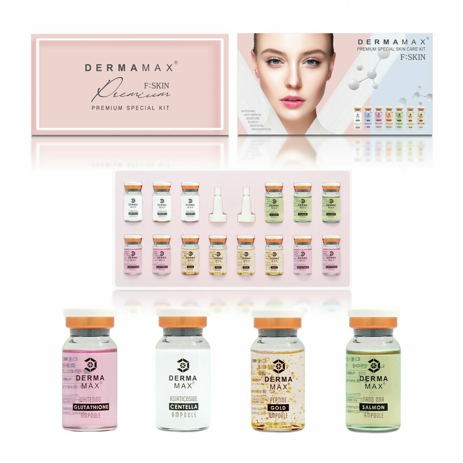 DERMAMAX BB Serum Ampulle GLUTATHIONE für die BB Behandlung für Microneedling