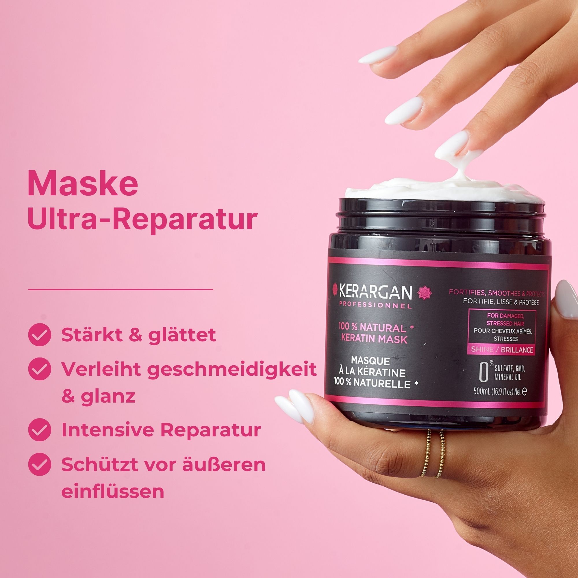 Kerargan - Ultra reparierende Maske mit Keratin