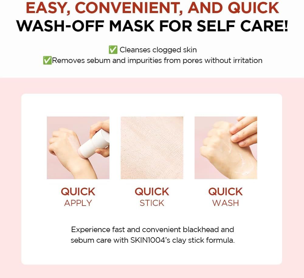 SKIN1004 Madagascar Centella Poremizing Quick Clay Stick Mask