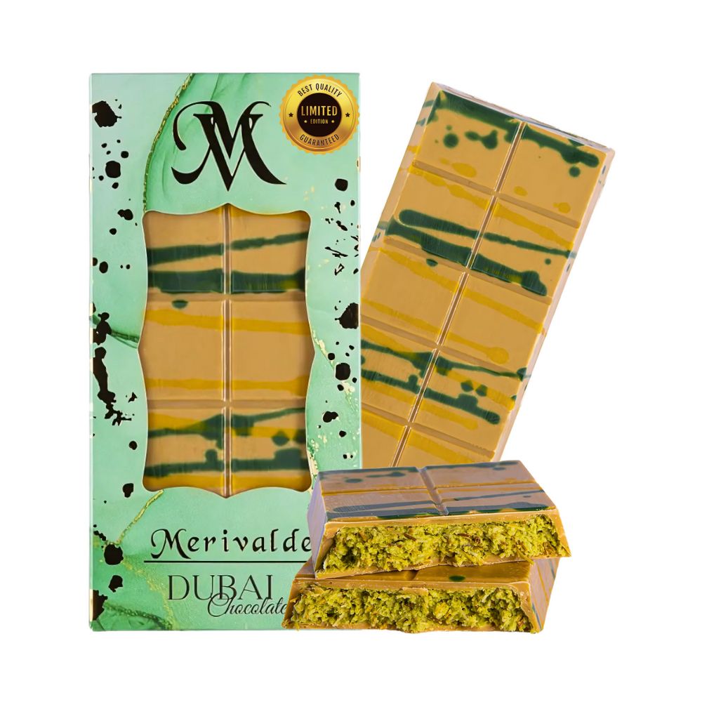 Merivalde Premium Dubai Schokolade - Limited Gold Edition