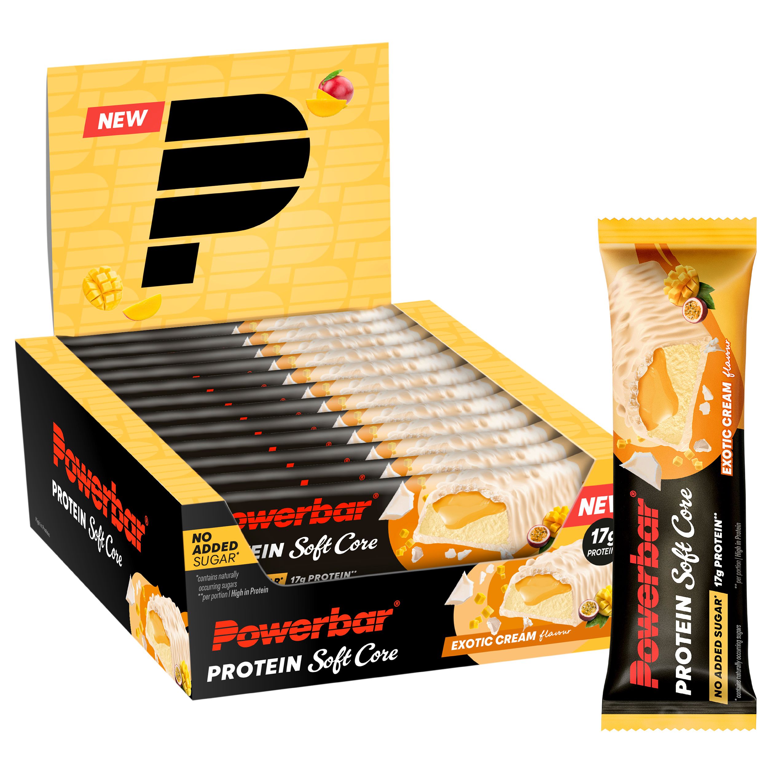 Powerbar Soft Core Exotic Cream 12x48 g Riegel