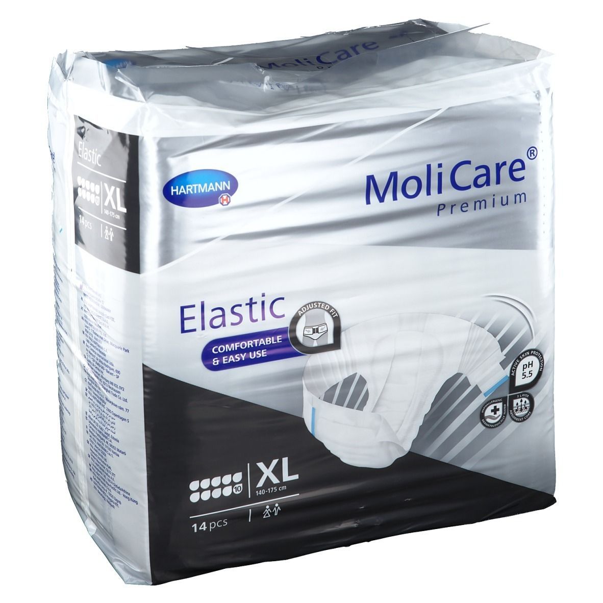 MoliCare Premium Elastic 10 Tropfen XL