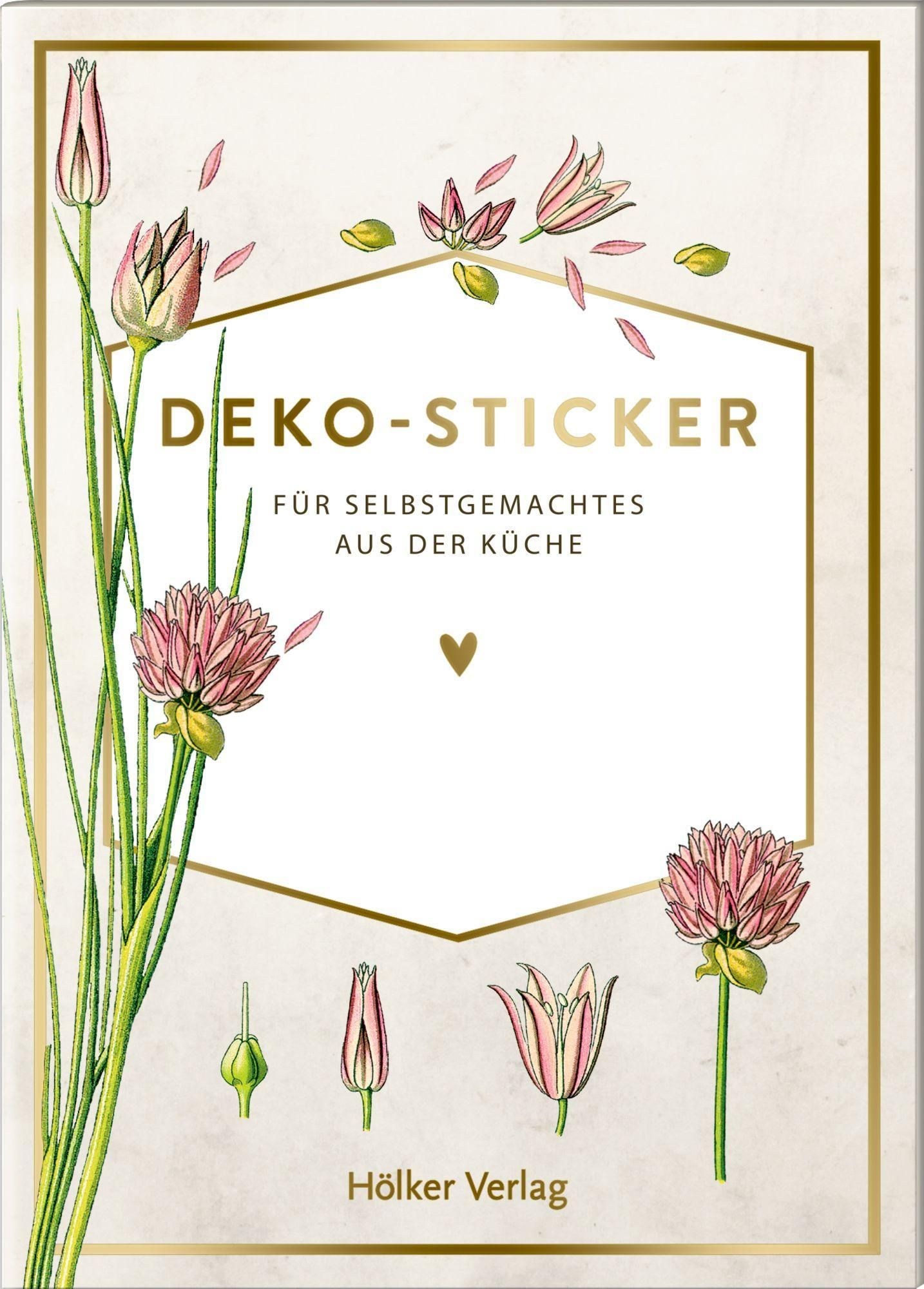 Deko-Sticker - Wildkräuter Für Selbstgemachtes aus der Küche (Sammlung Augustina)