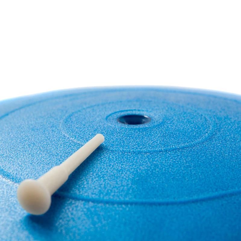 ScSPORTS® Gymnastikball mit Handpumpe blau