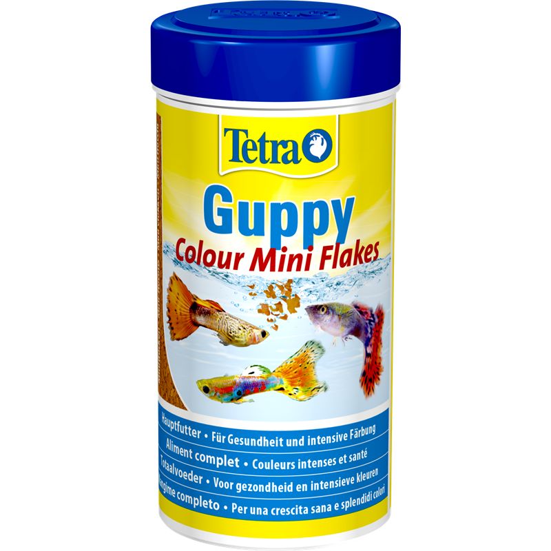 Tetra Guppy Colour Mini Flakes 75 g Futter
