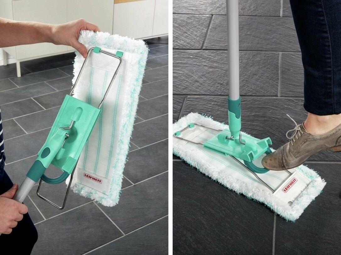 Leifheit Bodenwischer Profi XL micro duo + static