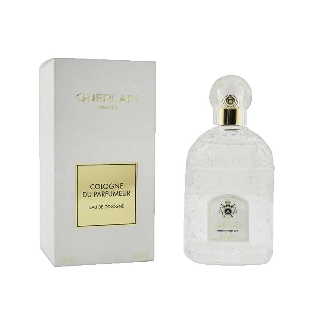 Flakon und Verpackung. Flakon mit goldfarbenem Verschluss. Verpackung mit Logo und Produktbezeichnung.