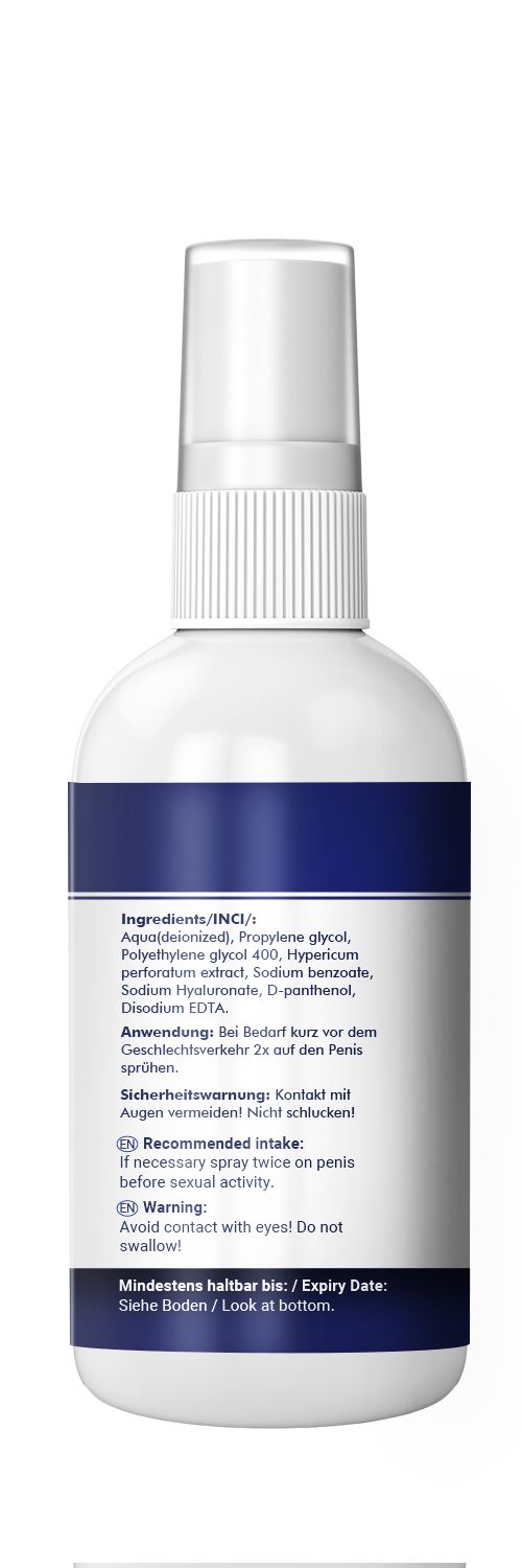 Saint Nutrition Potenza Delay Spray | Verzögerungsspray für Männer