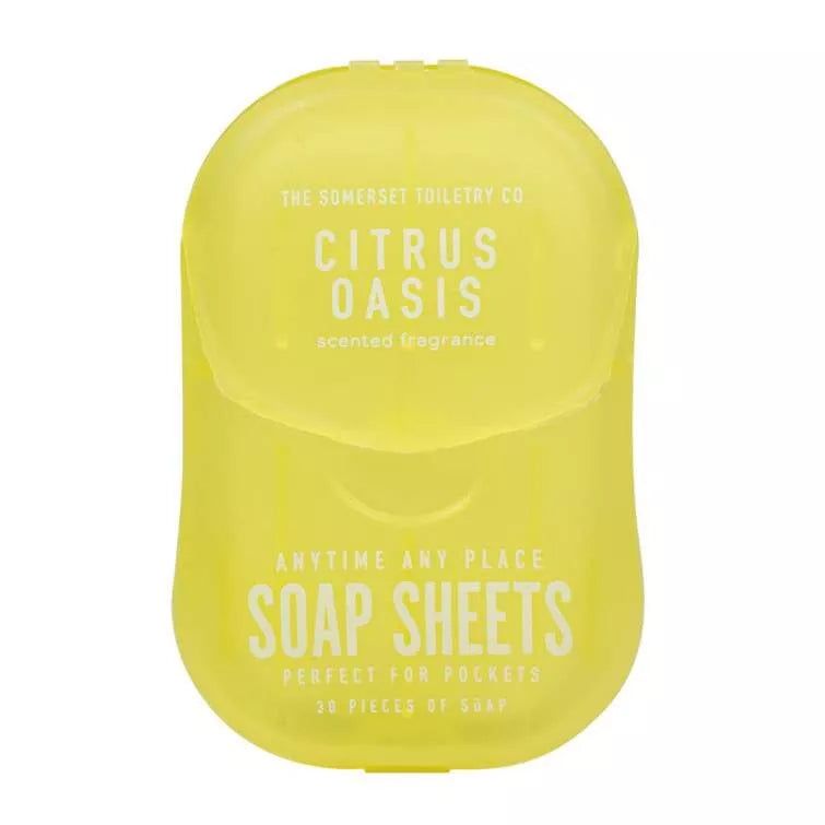 Somerset Toiletry - Soap Sheets/Seifenblättchen - Citrus Oasis