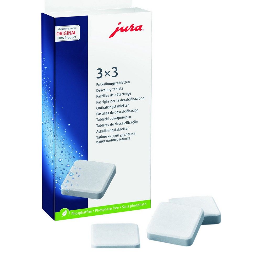 Jura 61848 Entkalkungstabletten, 9 Stück Pc