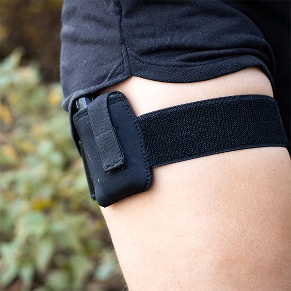Diasticker® Beingurt für Insulinpumpe "Black"