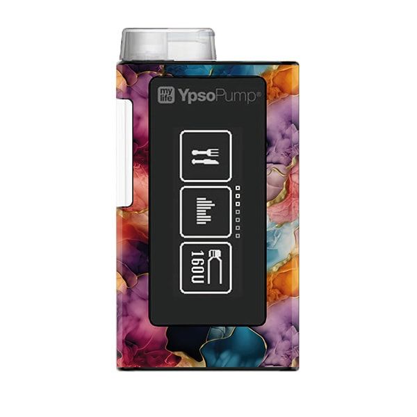 Diasticker® Mylife Ypsopump Sticker "Colorful Smoke"