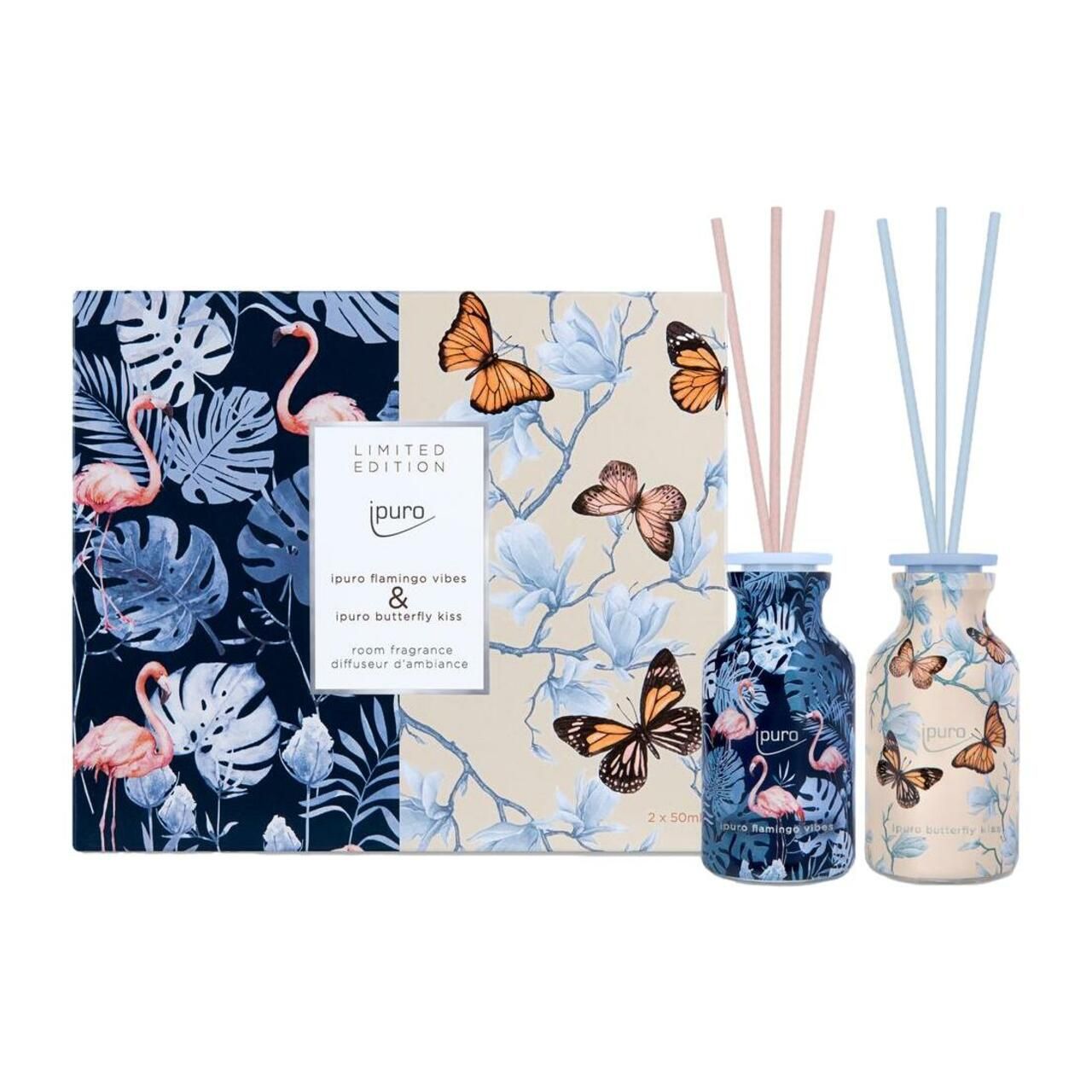 Ipuro, Set = Butterfly & Flamingo 2x50