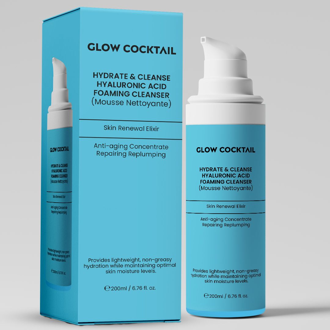 Glow Cocktail Hydrate & Cleanse Hyaluronic Cleanser 200 ml