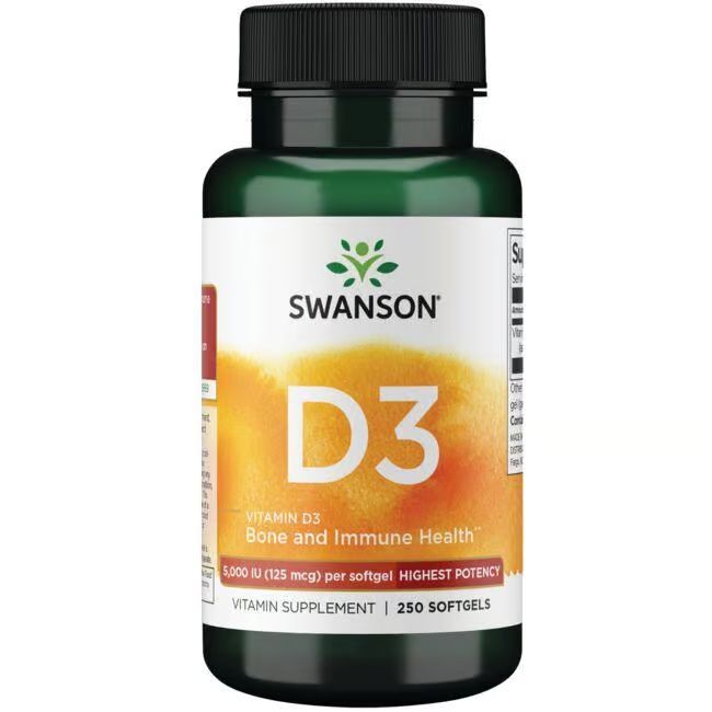 SWANSON Vitamina D3 5000 UI