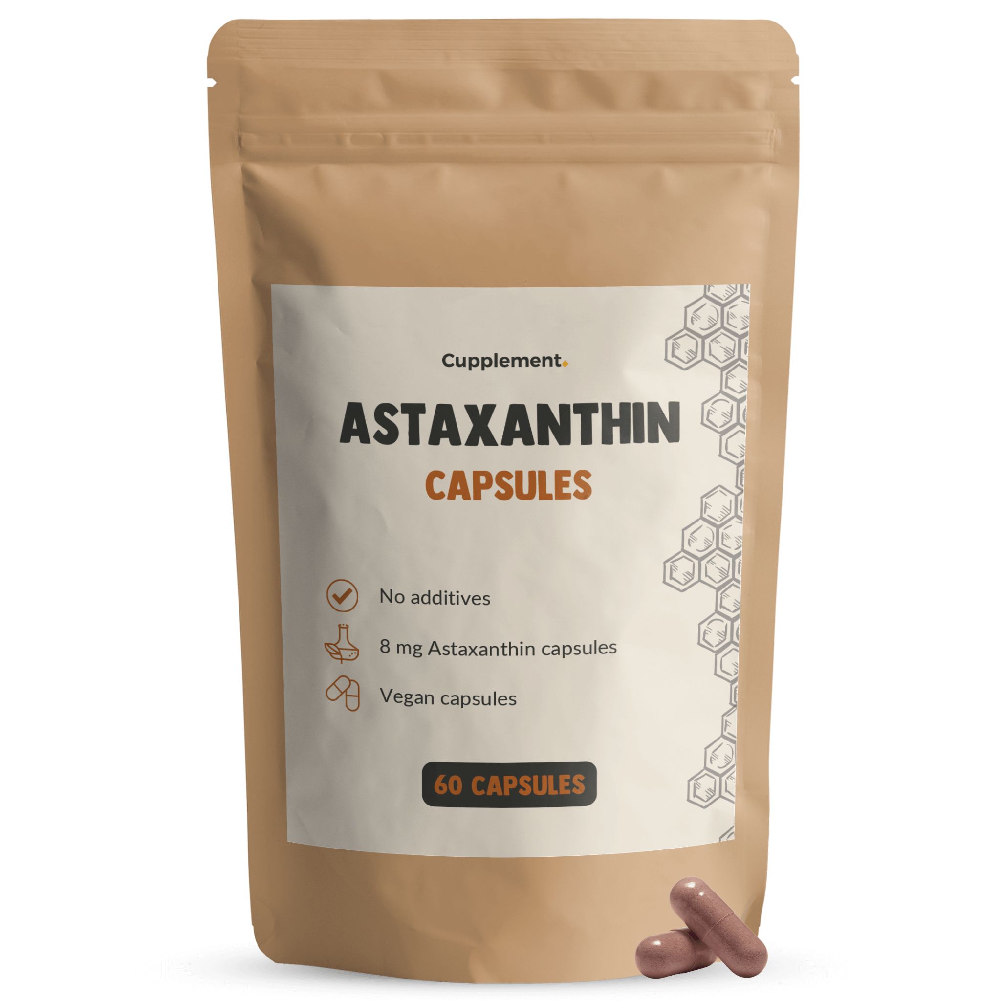 Cupplement - Astaxanthin 8 mg 60 St Kapseln