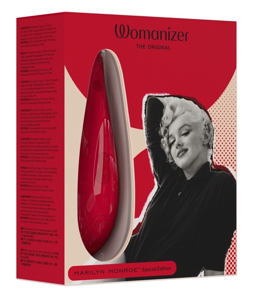 Womanizer Marilyn Monroe Sonderausgabe Druckwellenstimulator rot 1 St